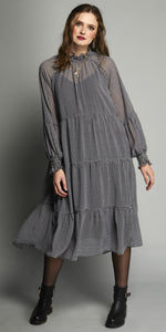 2080 - Wendy Dress - Black Check