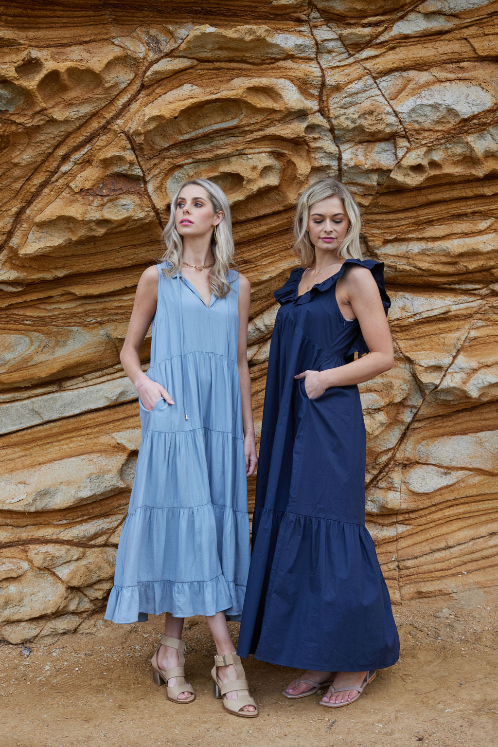 2088 - Mid Summer Dress - Dark Ink
