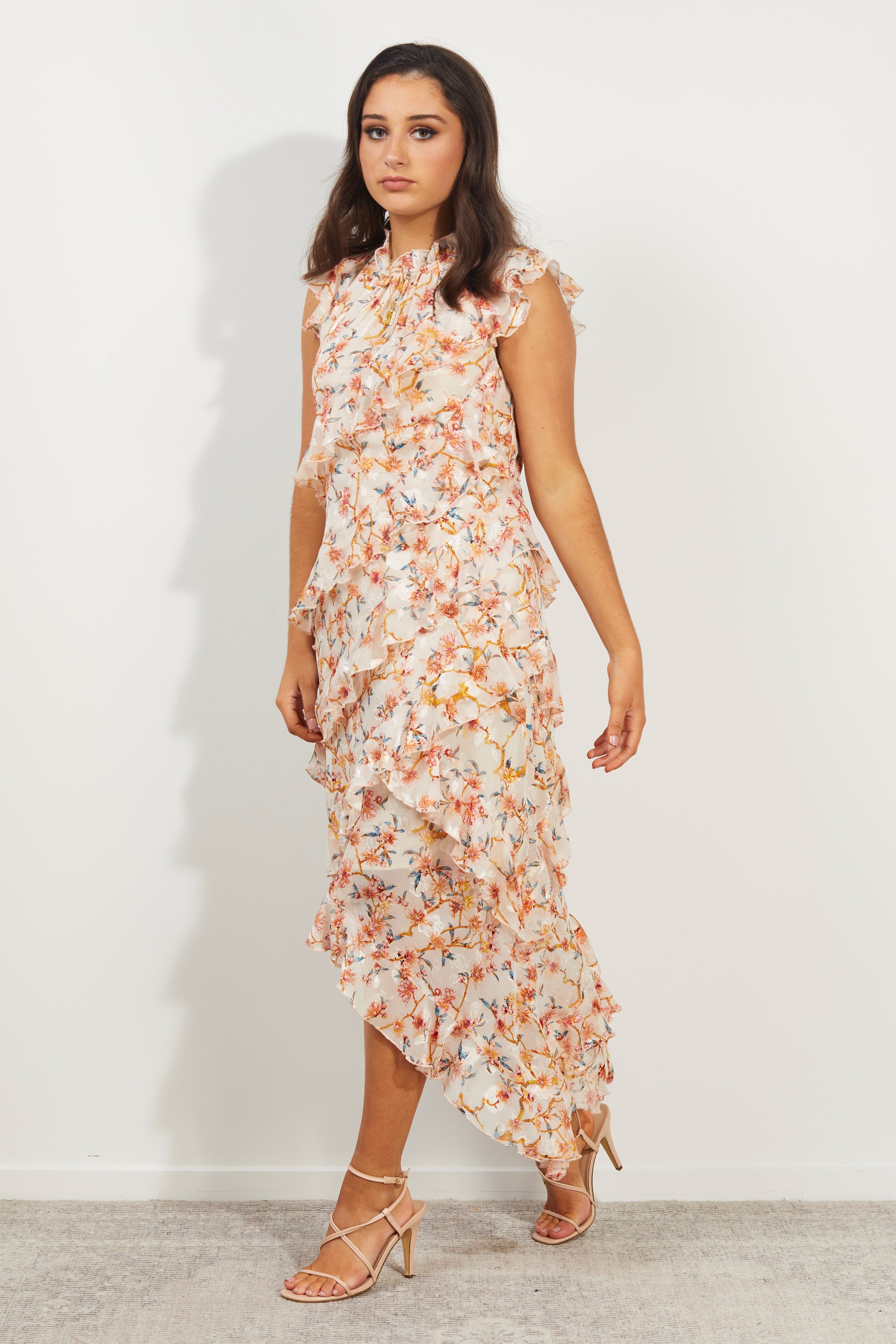 2085 - Freya Dress - Secret Garden Print