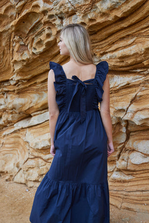 2088 - Mid Summer Dress - Dark Ink