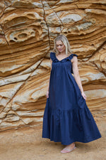 2088 - Mid Summer Dress - Dark Ink
