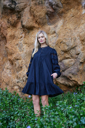 2101 - Eliza Dress - Black