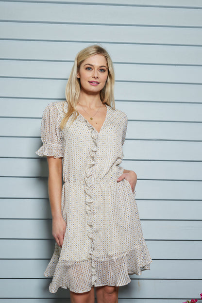 2104 - Solo Dress - Retro Spot