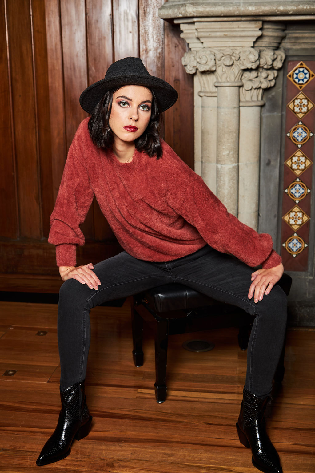 3005 - Marilyn Jumper - Spice **LAST ONE SIZE: SMALL **