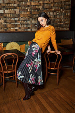 6017 - Sylvia Skirt - Night Garden