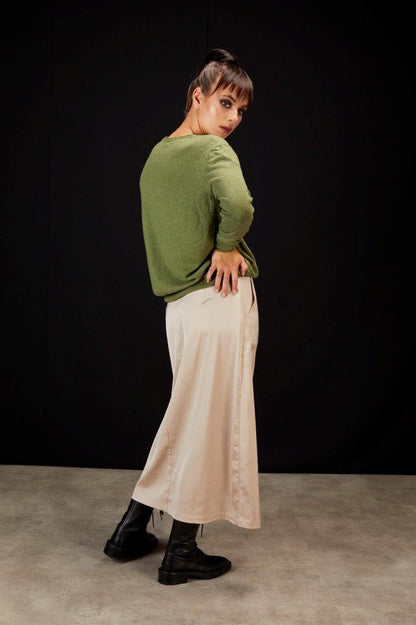 6030 - Mabel Skirt - Champagne