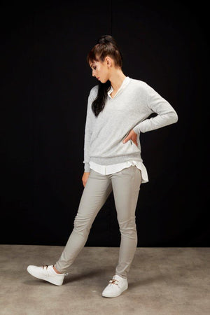 3015 - Weekend Sweater - Silver