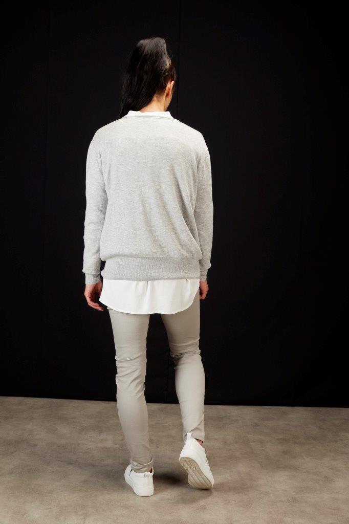 3015 - Weekend Sweater - Silver