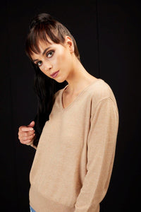 3015 - Weekend Sweater - Camel