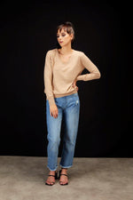 3015 - Weekend Sweater - Camel