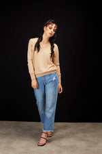 3015 - Weekend Sweater - Camel