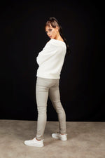3023 - Norma Jean Sweater - White
