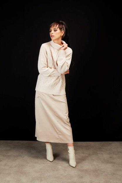 6030 - Mabel Skirt - Champagne