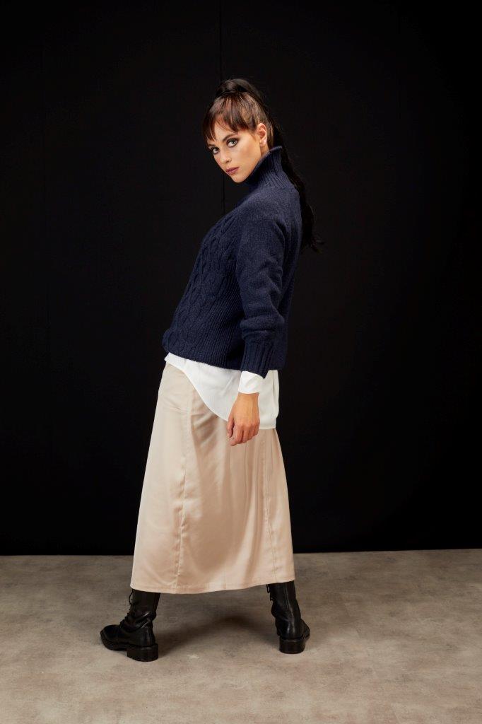 3030 - Lila Jumper - Navy Marle