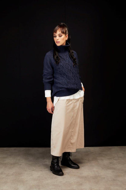 6030 - Mabel Skirt - Champagne
