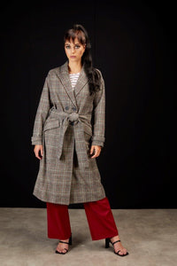 5027 - Lifestyle Coat - Black Check