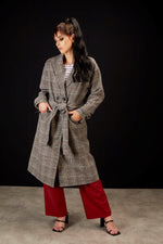 5027 - Lifestyle Coat - Black Check