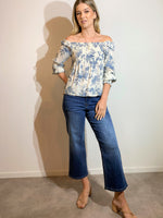 9014 - Crop Jean - Blue Rinse